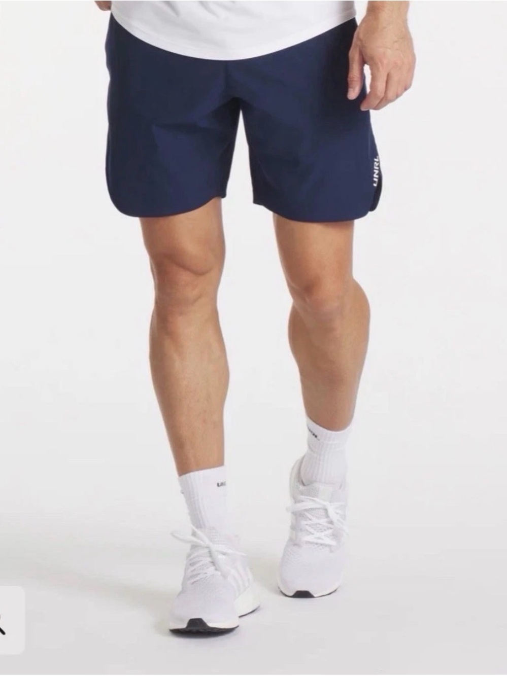 UNRL Men’s Athletic Daybreaker Short Blue Size Large